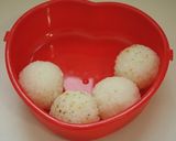 簡単キャラ弁♪初心者さん向けイモムシ君作り方1写真