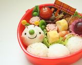 簡単キャラ弁♪初心者さん向けイモムシ君作り方4写真