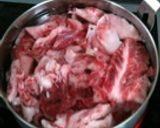 牛スジ肉の下ごしらえ作り方1写真