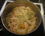 ズイキ（ハスイモ）の味噌汁★作り方3写真