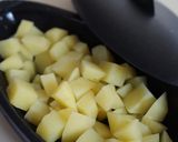 ☆　かじきとポテトのコロコロバジル　☆作り方2写真