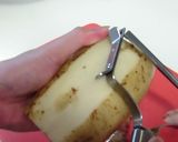 レンコンチップ（塩味ときな粉味）作り方1写真