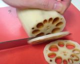 レンコンチップ（塩味ときな粉味）作り方2写真