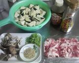茄豚丼作り方1写真