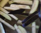 牛肉と茄子のマスタード和え作り方3写真