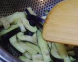 牛肉と茄子のマスタード和え作り方4写真