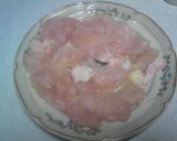 鶏の梅煮作り方1写真