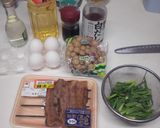 鰻(うなぎ)卵とじ丼作り方1写真