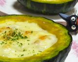 グラタンで♬かぼちゃを丸ごと食べよう！作り方4写真