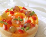 ジュースでフルーツレアチーズケーキ♪作り方14写真