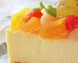 ジュースでフルーツレアチーズケーキ♪作り方17写真