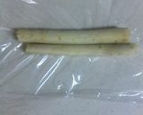 鶏モモ肉の根菜巻き作り方3写真