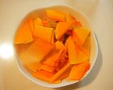 バターナッツ南瓜✿塩バター炒め作り方1写真