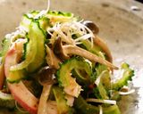 イカとゴーヤの中華風和え物作り方5写真