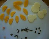 キャラ弁♪見ざる・言わざる・聞かざる作り方2写真