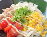小学生にだって作れる簡単サラダうどん♪作り方4写真