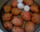 アンチョビとにんにくでスペイン風ポテサラ作り方1写真