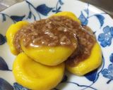かぼちゃ団子のひき肉あんかけ作り方14写真
