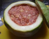 肉詰め丸ズッキーニ作り方5写真