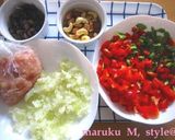 野菜タップリ！エスニック＊オムライス作り方1写真