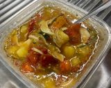 【覚書】トマト果汁消費！食べるハーブドレ作り方3写真