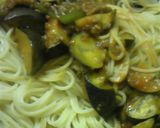 ☆彡茄子とミートソースのパスタ☆彡作り方5写真