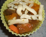 お弁当に!　かぼちゃの焼きカレー風★作り方4写真
