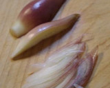 干し茄子と油揚げの卵とじ作り方3写真