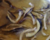 干し茄子と油揚げの卵とじ作り方4写真