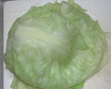 魚肉ソーセージのキャベツロール煮作り方1写真