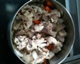 牛スジ肉の煮込み作り方3写真