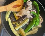 味噌と冷やし中華のタレで豚夏野菜油炒め作り方7写真
