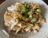 ひもかわうどん☆冷納豆和え麺作り方7写真
