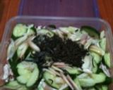 夏野菜の塩こんぶサラダ。作り方5写真
