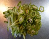 叩き長芋の梅酢和え作り方3写真