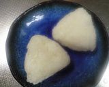 胡麻油風味カリカリ梅おにぎり作り方2写真