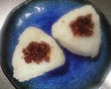 胡麻油風味カリカリ梅おにぎり作り方3写真