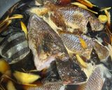かんたん酢で魚の煮付け作り方2写真