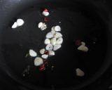 たことわさび菜のピリ辛パスタ作り方2写真