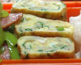 ニラしらす入り卵焼き作り方7写真