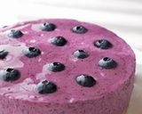 たっぷりブルーベリーのレアチーズケーキ作り方16写真