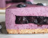 たっぷりブルーベリーのレアチーズケーキ作り方17写真