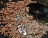 簡単★茄子と豚挽き肉の生姜焼き風炒め作り方3写真