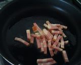 いつものクリームパスタ作り方3写真