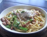 いつものクリームパスタ作り方7写真