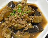 簡単★茄子と豚挽き肉の生姜焼き風炒め作り方7写真