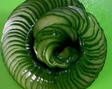きゅうりのバラ？【浅漬け風】作り方3写真
