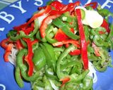 冷たいピーマンの元気になるパスタ作り方6写真