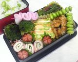 お弁当に♪❤枝豆・チーズの卵焼き❤作り方13写真
