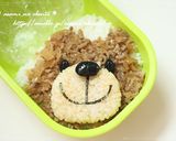 簡単キャラ弁＊そぼろクマちゃん。作り方5写真